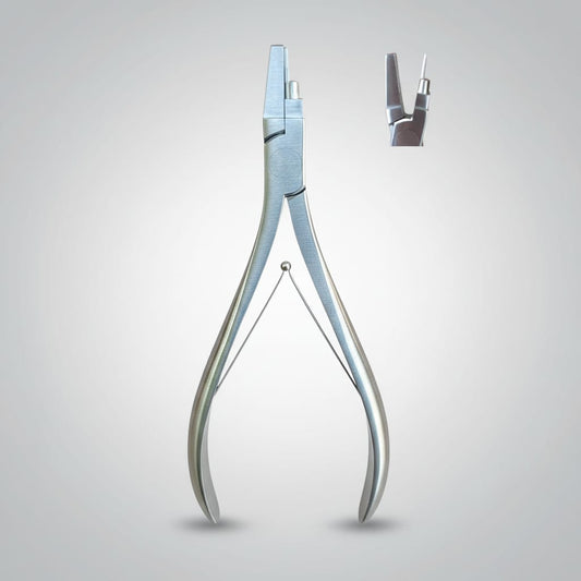 Precision Stainless Steel Nail Nipper (Curved Tip)