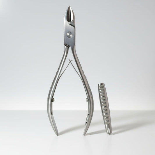 Premium Stainless Steel Nail Nipper Clippers with Replacement Blade
