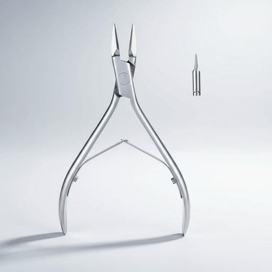 Premium Stainless Steel Cuticle Nipper with Replacement Tip