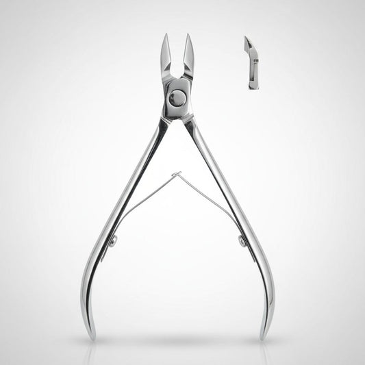 Professional Stainless Steel Nose Hair Trimmer & Tweezers Set