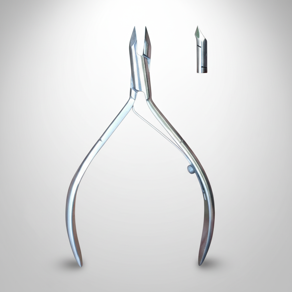Premium Stainless Steel Cuticle Nipper with Replaceable Blade