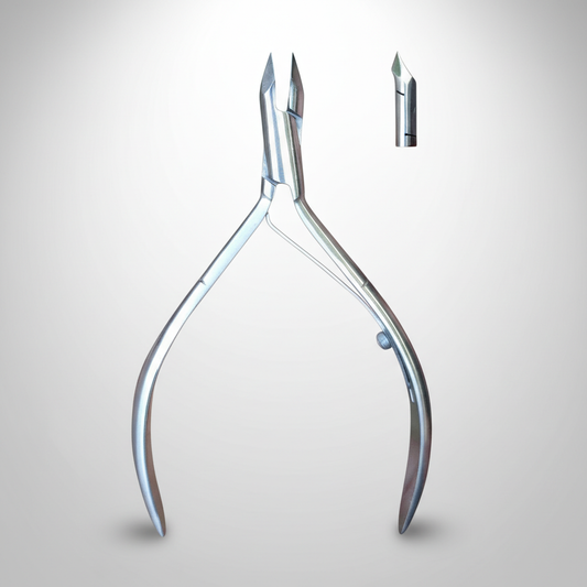 Premium Stainless Steel Cuticle Nipper with Replaceable Blade